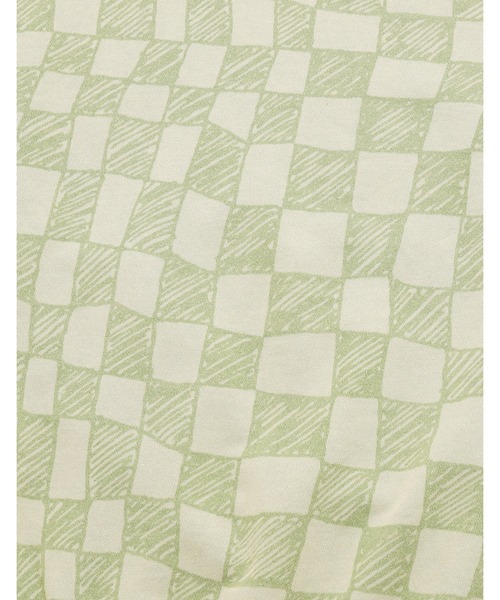 Little sunny bite(リトルサニーバイト)の「【Little sunny bite】Checker sweat top(スウェット・レディース・グリーン/ピンク/ホワイト・MEDIUM/SMALL)」の8枚目の写真