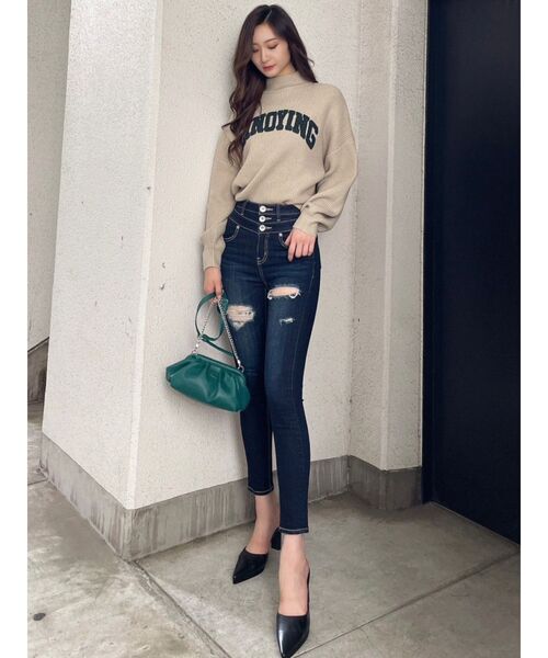 GYDA（ジェイダ）の「タッククラッチ2WAY バッグ（クラッチバッグ・レディース・ブラック/グリーン/オフホワイト・FREE）」の14枚目の写真