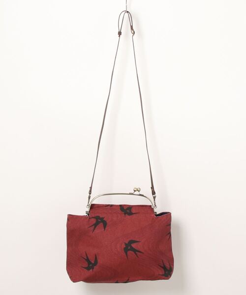 カヤ（カヤ）の「【カヤ】飛翔 がま口ショルダーバッグ（ショルダーバッグ・レディース・グリーン/レッド/イエロー/ホワイト・FREE）」の4枚目の写真