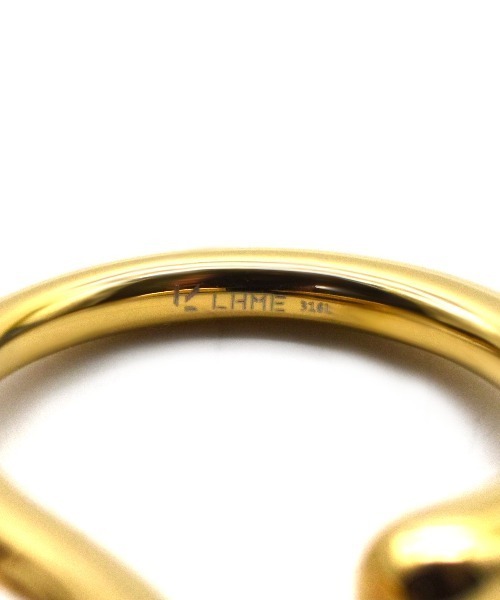LHME(エルエイチエムイー)の「【WEB限定】”Aqua”フィンガーリング/サージカルステンレス(金属アレルギー対応)【LHME / エルエイチエムイー】(リング・レディース・シルバー/ゴールド・ONE SIZE)」の19枚目の写真