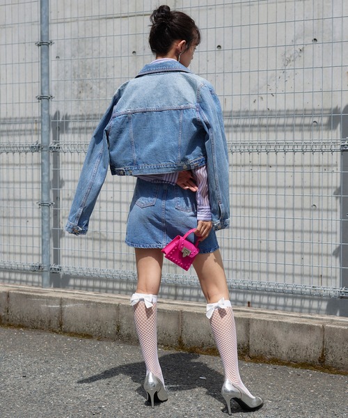 【Narcissus】ジップデニムジャケット