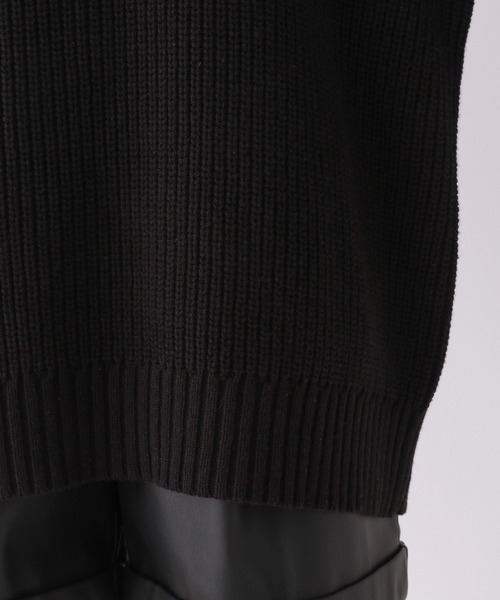 repipi armario（レピピ アルマリオ）の「ハーフZIPルーズニット（ニット/セーター・キッズ・ブラック/グレー系その他/アイボリー・LARGE/SMALL/MEDIUM）」の14枚目の写真