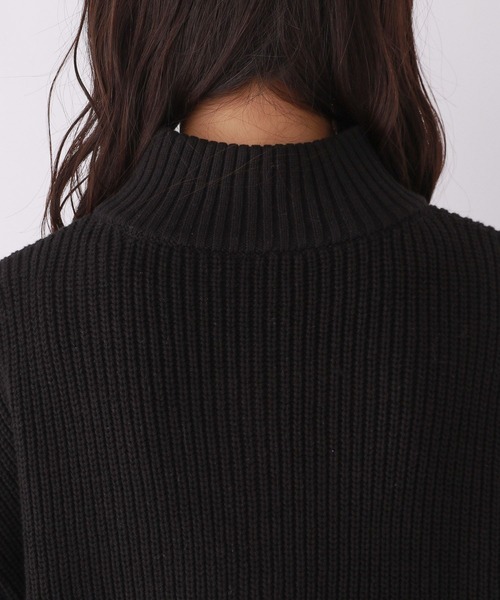 repipi armario（レピピ アルマリオ）の「ハーフZIPルーズニット（ニット/セーター・キッズ・ブラック/グレー系その他/アイボリー・LARGE/SMALL/MEDIUM）」の15枚目の写真