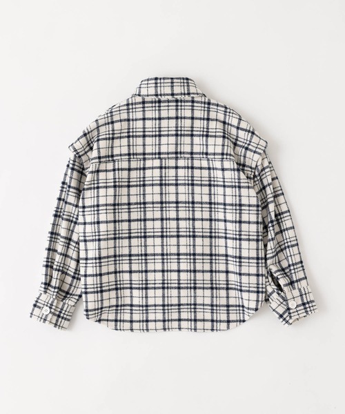 MIEL CRISHUNANT（ミエルクリシュナ）の「マルチウェイCPOジャケット【インナーのベストボアと袖が取り外し可能】（ブルゾン・レディース・ホワイト系その他/チャコールグレー/ブラック・FREE）」の16枚目の写真