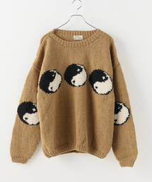 【MacMahon Knitting Mills 】Crew Neck Knit-Line YinYan