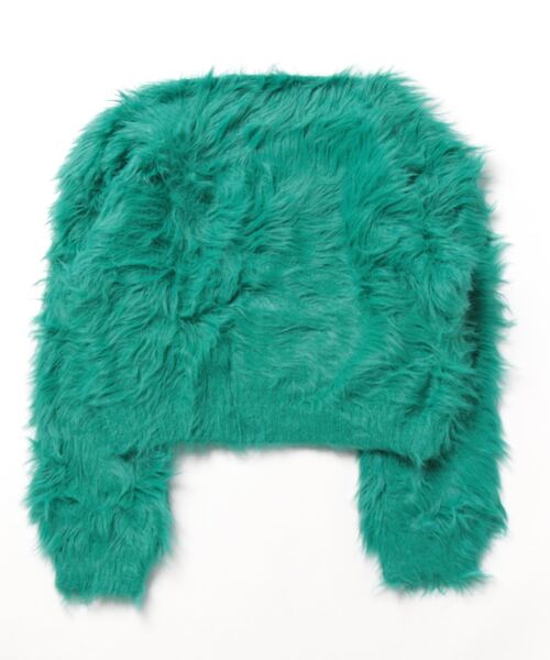 Achic(アシック)の「ふわふわ 暖かい ニットトップス 長袖(ニット/セーター・レディース・ベージュ/ホワイト/パープル/グリーン/ブラウン/ブラック・M)」の11枚目の写真