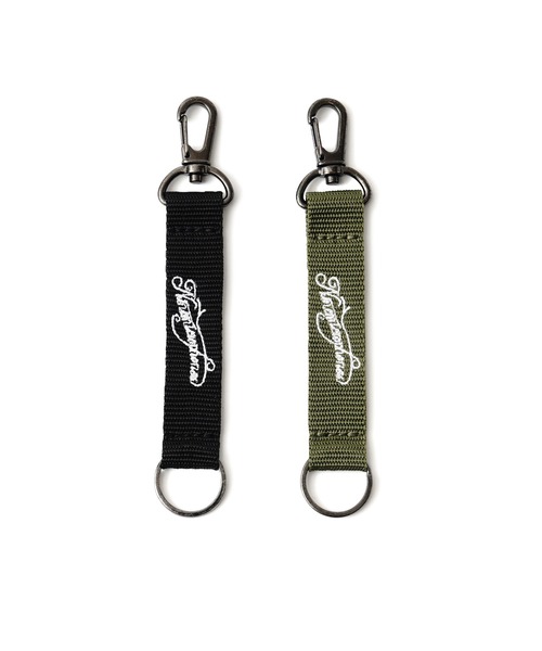 NineMicrophones（ナインマイクロフォンズ）の「KEY HOLDER-Comrade-（キーホルダー・メンズ・ブラック/オリーブ・FREE）」の3枚目の写真