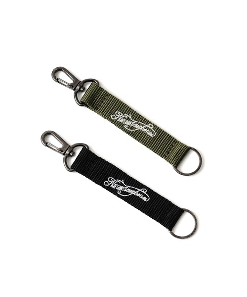 NineMicrophones（ナインマイクロフォンズ）の「KEY HOLDER-Comrade-（キーホルダー・メンズ・ブラック/オリーブ・FREE）」の4枚目の写真
