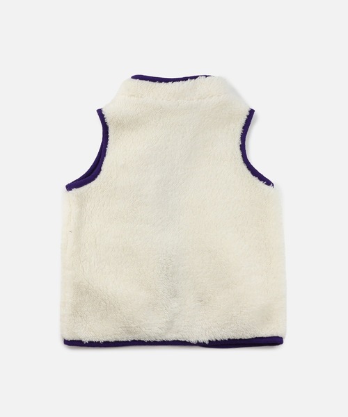 chil2（チルツー）の「ボアベスト（ベスト・キッズ・ブラック/オフホワイト/ベージュ・90cm/100cm/110cm/120cm/130cm/140cm）」の14枚目の写真