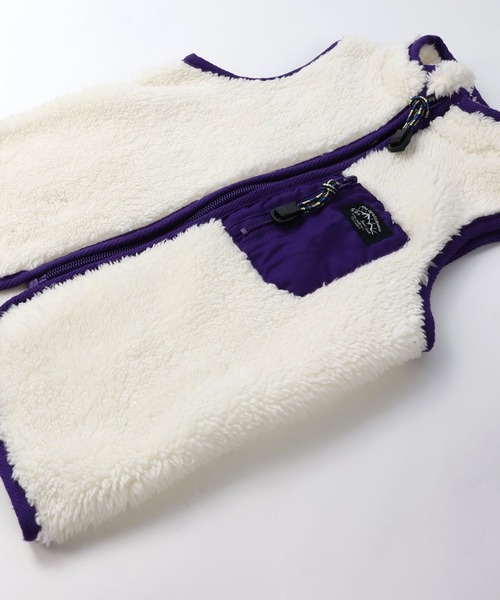 chil2（チルツー）の「ボアベスト（ベスト・キッズ・ブラック/オフホワイト/ベージュ・90cm/100cm/110cm/120cm/130cm/140cm）」の19枚目の写真