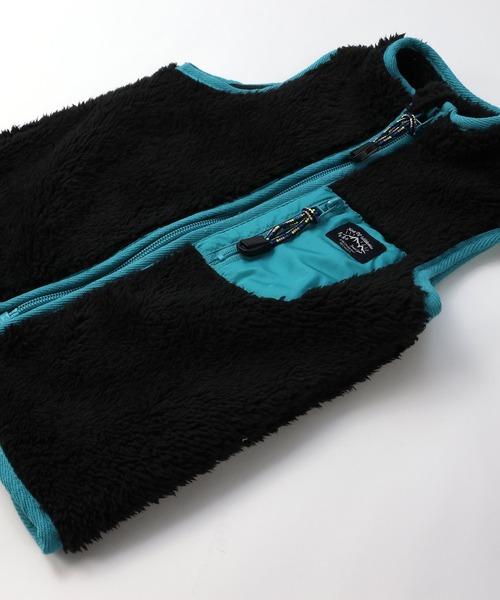 chil2（チルツー）の「ボアベスト（ベスト・キッズ・ブラック/オフホワイト/ベージュ・90cm/100cm/110cm/120cm/130cm/140cm）」の21枚目の写真