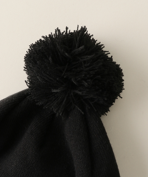 NEW ERA（ニューエラ）の「【NEW ERA / ニューエラ】別注Pom-Pon Knit Cap NY（ニットキャップ/ビーニー・レディース・ブラック・FREE）」の9枚目の写真