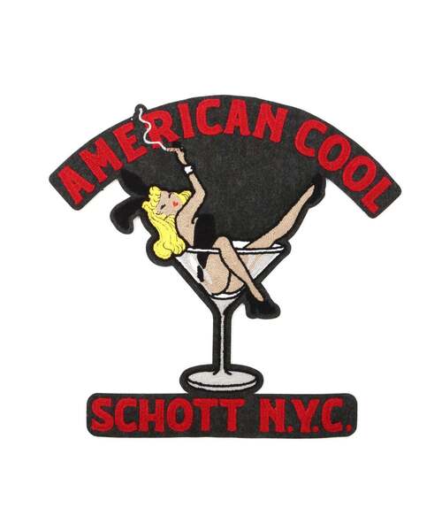 Schott/ショット/PATCH 'BUNNY GIRL'/'バニーガール' パッチ（その他雑貨）｜schott（ショット）