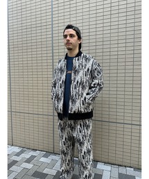 many men many mind（メニーメンメニーマインド）の「many men many mind / ルーズシルエットゴブランリブブルゾン（ブルゾン）」
