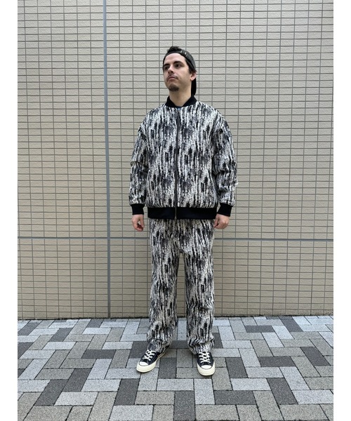 many men many mind（メニーメンメニーマインド）の「many men many mind / ルーズシルエットゴブランリブブルゾン（ブルゾン・メンズ・ブラック/ホワイト系その他・X-LARGE/LARGE/MEDIUM）」の9枚目の写真
