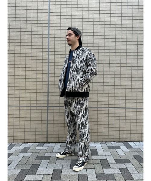 many men many mind（メニーメンメニーマインド）の「many men many mind / ルーズシルエットゴブランリブブルゾン（ブルゾン・メンズ・ブラック/ホワイト系その他・X-LARGE/LARGE/MEDIUM）」の16枚目の写真
