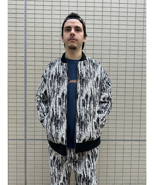 many men many mind（メニーメンメニーマインド）の「many men many mind / ルーズシルエットゴブランリブブルゾン（ブルゾン・メンズ・ブラック/ホワイト系その他・X-LARGE/LARGE/MEDIUM）」の18枚目の写真