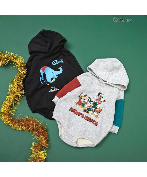 Disney(ディズニー)の「ディズニーキャラクター ボディオール(ロンパース・キッズ・ブラック/レインボー・80/70)」の7枚目の写真