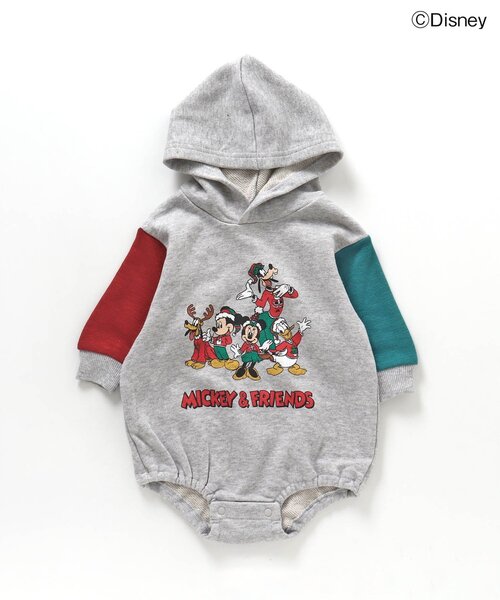 Disney(ディズニー)の「ディズニーキャラクター ボディオール(ロンパース・キッズ・ブラック/レインボー・80/70)」の3枚目の写真