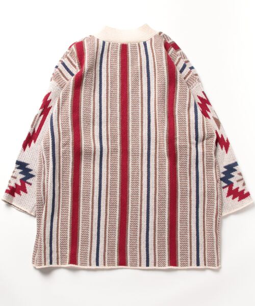 anap mimpi（アナップミンピ）の「オルテガストライプカーディガン（カーディガン/ボレロ・レディース・ダークグレー/ベージュ系その他・FREE）」の22枚目の写真