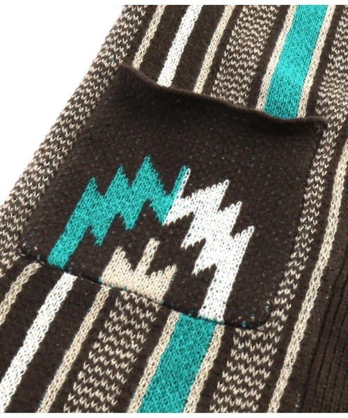 anap mimpi（アナップミンピ）の「オルテガストライプカーディガン（カーディガン/ボレロ・レディース・ダークグレー/ベージュ系その他・FREE）」の20枚目の写真