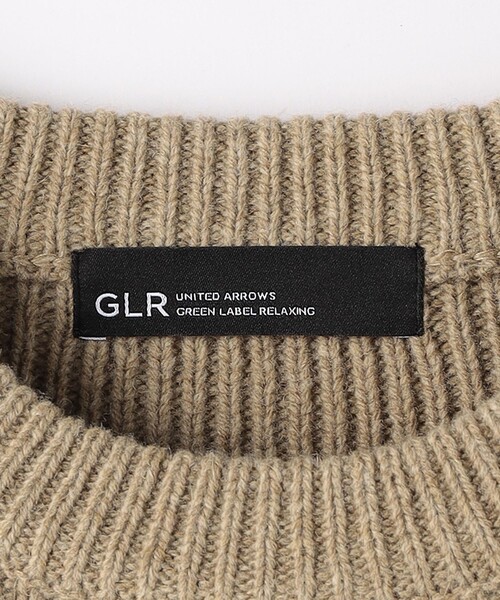 green label relaxing（グリーンレーベルリラクシング）の「アラン ジャカード クルーネック ニット（ニット/セーター・メンズ・ベージュ/レッド/オフホワイト・L/S/M/XL）」の17枚目の写真