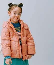 BEAMS mini | 機能綿 フード ブルゾン 2024FW（90～150cm）(ブルゾン)