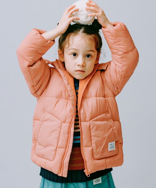 BEAMS mini（ビームスミニ）の「機能綿 フード ブルゾン 2024FW（90～150cm）（ブルゾン・キッズ・レッド系その他/その他/ネイビー・90/100/110/120/130/140/150）」の5枚目の写真