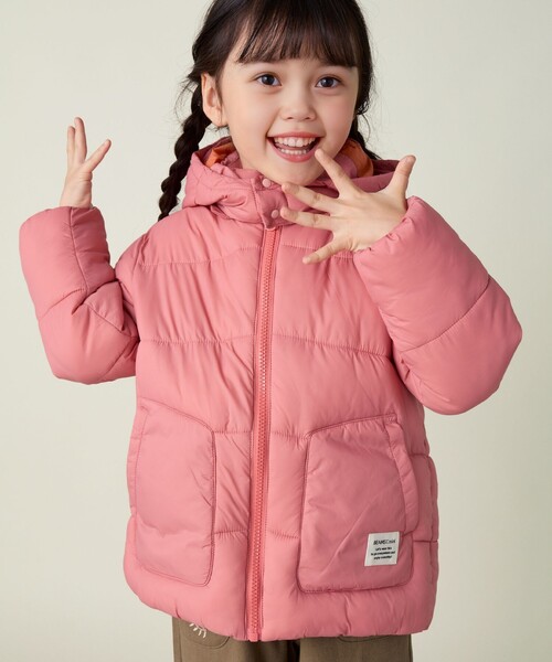 BEAMS mini（ビームスミニ）の「機能綿 フード ブルゾン 2024FW（90～150cm）（ブルゾン・キッズ・レッド系その他/その他/ネイビー・90/100/110/120/130/140/150）」の7枚目の写真