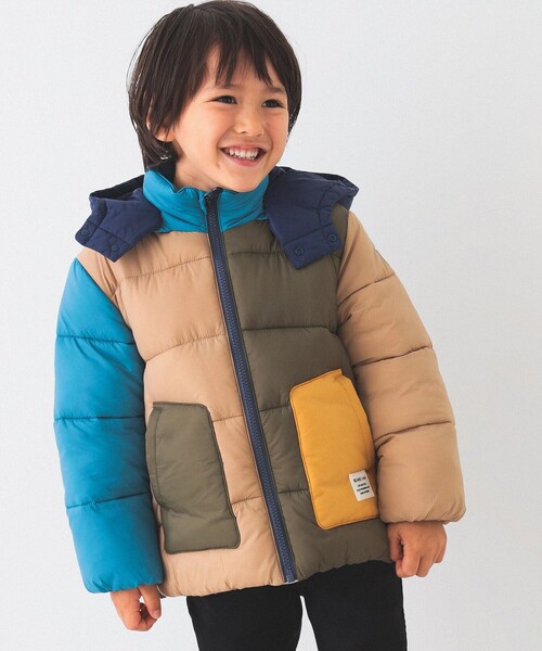 BEAMS mini（ビームスミニ）の「機能綿 フード ブルゾン 2024FW（90～150cm）（ブルゾン・キッズ・レッド系その他/その他/ネイビー・90/100/110/120/130/140/150）」の19枚目の写真