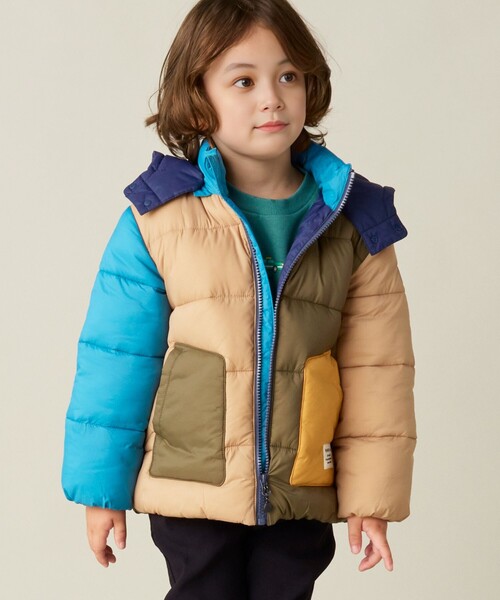 BEAMS mini（ビームスミニ）の「機能綿 フード ブルゾン 2024FW（90～150cm）（ブルゾン・キッズ・レッド系その他/その他/ネイビー・90/100/110/120/130/140/150）」の22枚目の写真