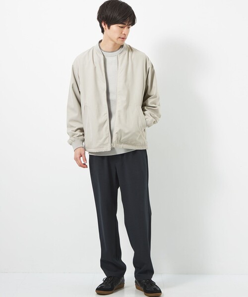 green label relaxing（グリーンレーベルリラクシング）の「ストレッチ スーヴェニア ブルゾン -ストレッチ・撥水-（ブルゾン・メンズ・オリーブ/ネイビー/ナチュラル・M/L/S/XL）」の5枚目の写真