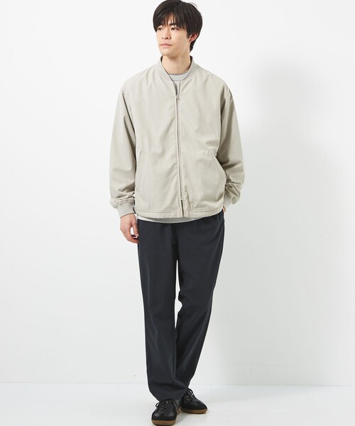 green label relaxing（グリーンレーベルリラクシング）の「ストレッチ スーヴェニア ブルゾン -ストレッチ・撥水-（ブルゾン・メンズ・オリーブ/ネイビー/ナチュラル・M/L/S/XL）」の6枚目の写真