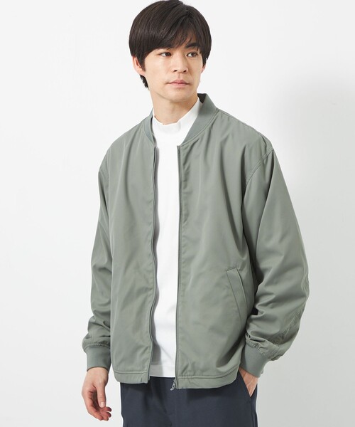 green label relaxing（グリーンレーベルリラクシング）の「ストレッチ スーヴェニア ブルゾン -ストレッチ・撥水-（ブルゾン・メンズ・オリーブ/ネイビー/ナチュラル・M/L/S/XL）」の7枚目の写真