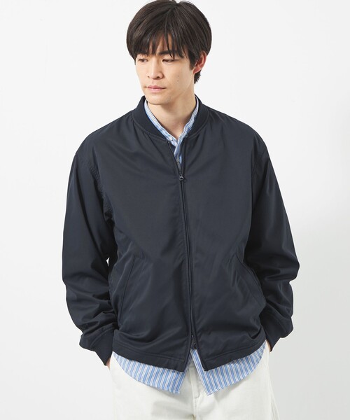 green label relaxing（グリーンレーベルリラクシング）の「ストレッチ スーヴェニア ブルゾン -ストレッチ・撥水-（ブルゾン・メンズ・オリーブ/ネイビー/ナチュラル・M/L/S/XL）」の10枚目の写真