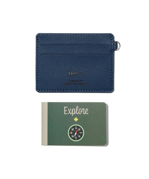 HIGHTIDE(ハイタイド)の「FARM HUT ファームハット カードホルダー + EDC ノートブック(パスケース・メンズ・グリーン/グレー/ブラック/ネイビー・FREE)」の6枚目の写真