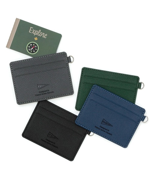 HIGHTIDE(ハイタイド)の「FARM HUT ファームハット カードホルダー + EDC ノートブック(パスケース・メンズ・グリーン/グレー/ブラック/ネイビー・FREE)」の11枚目の写真