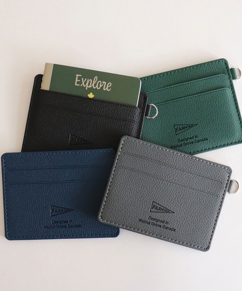 HIGHTIDE(ハイタイド)の「FARM HUT ファームハット カードホルダー + EDC ノートブック(パスケース・メンズ・グリーン/グレー/ブラック/ネイビー・FREE)」の15枚目の写真