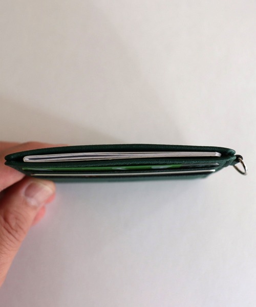 HIGHTIDE(ハイタイド)の「FARM HUT ファームハット カードホルダー + EDC ノートブック(パスケース・メンズ・グリーン/グレー/ブラック/ネイビー・FREE)」の18枚目の写真