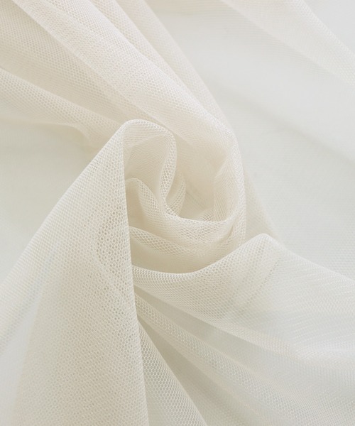 BLUEEAST（ブルーイースト）の「チュールティアードスカート（スカート・レディース・ベージュ/ブラック/ブルーグレー/ピンクベージュ/チャコールグレー・MEDIUM）」の9枚目の写真