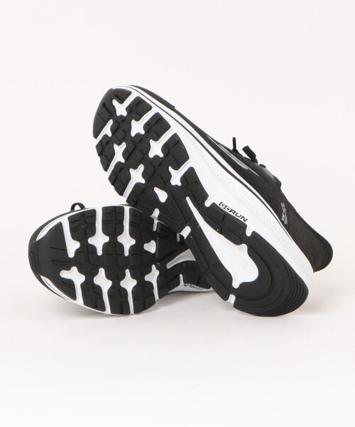 SKECHERS（スケッチャーズ）の「《SKECHERS》GO RUN CONSISTENT 2.0-ENDURE（スリッポン・レディース・ブラック×シルバー/ナチュラル・24.0cm/25.0cm/22.5cm/23.5cm/24.5cm/23.0cm）」の4枚目の写真