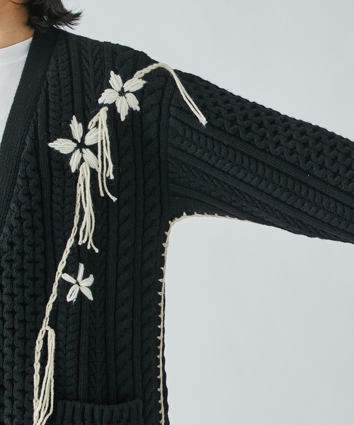 DISCOVERED（ディスカバード）の「STUDIOUS別注KNIT（カーディガン