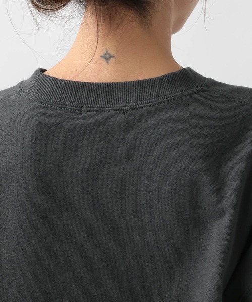 BAYFLOW（ベイフロー）の「カレッジロゴスウェット（スウェット・レディース・チャコールグレー/ライトグレー/ピンク/アイボリー・FREE）」の21枚目の写真