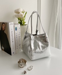 wears | スクエアデザインPUハンドバッグ(ハンドバッグ)