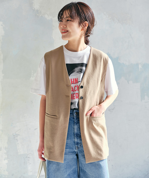 Spick & Span（スピックアンドスパン）の「PEカルゼVカラージレ