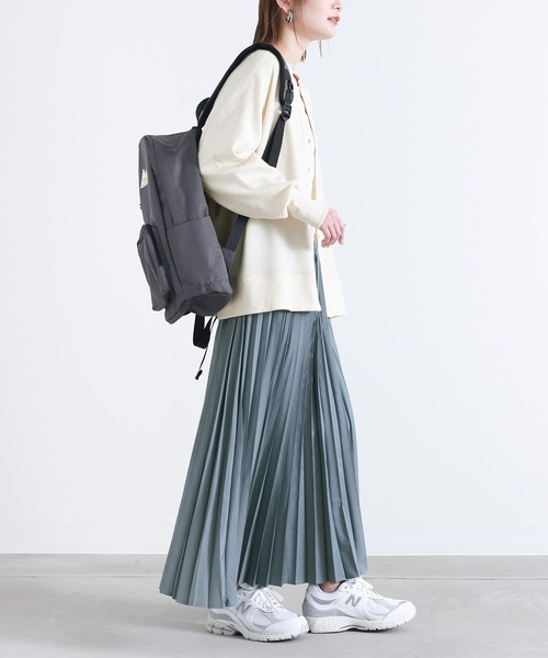 osharewalker（オシャレウォーカー）の「【廃盤】『アコーディオンプリーツスカート』（スカート・レディース・ブラック/グレイッシュブルー/アイボリー・FREE）」の15枚目の写真