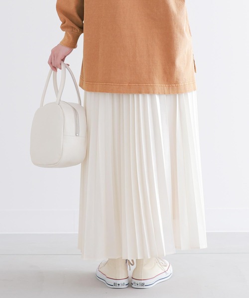 osharewalker（オシャレウォーカー）の「【廃盤】『アコーディオンプリーツスカート』（スカート・レディース・ブラック/グレイッシュブルー/アイボリー・FREE）」の17枚目の写真