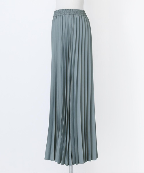 osharewalker（オシャレウォーカー）の「【廃盤】『アコーディオンプリーツスカート』（スカート・レディース・ブラック/グレイッシュブルー/アイボリー・FREE）」の14枚目の写真