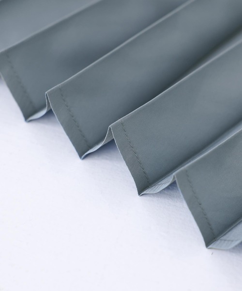 osharewalker（オシャレウォーカー）の「【廃盤】『アコーディオンプリーツスカート』（スカート・レディース・ブラック/グレイッシュブルー/アイボリー・FREE）」の8枚目の写真