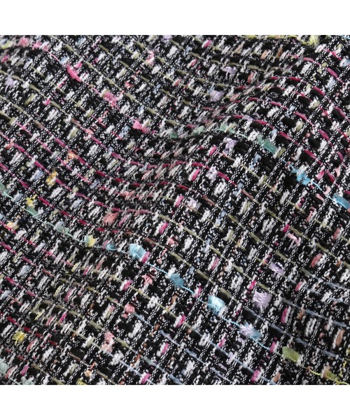 JENNI love（ジェニィラブ）の「ツイードジャンスカ（ジャンパースカート・キッズ・オフホワイト/ブラック・140cm/130cm/160cm/150cm）」の15枚目の写真